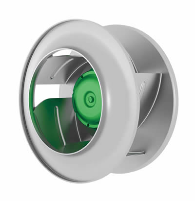 Ventilador centrifugo EC, Serie YUWB