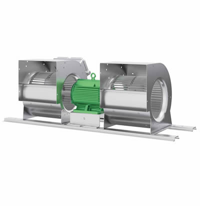 Ventilador Centrífugo EC/AC (Impulsor curvado hacia adelante), Serie ZQL2